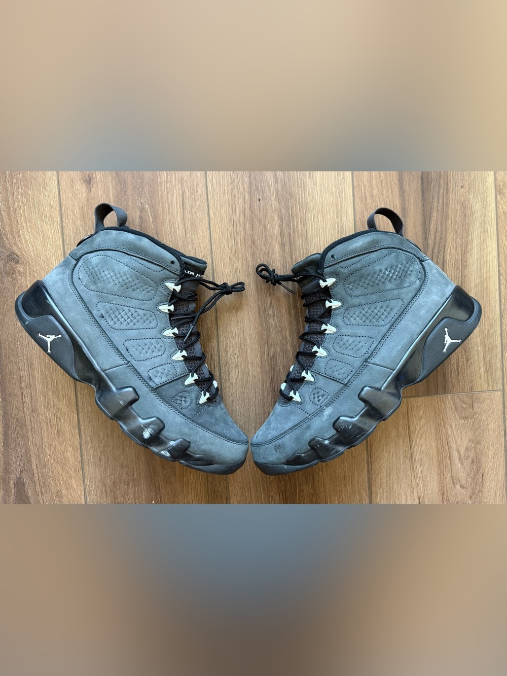Air Jordan 9 Retro Anthracite Gray Mens Size 11